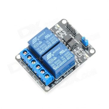 Arduino and Relay Module with Optocoupler